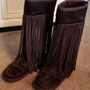 LAMO Fringe boots